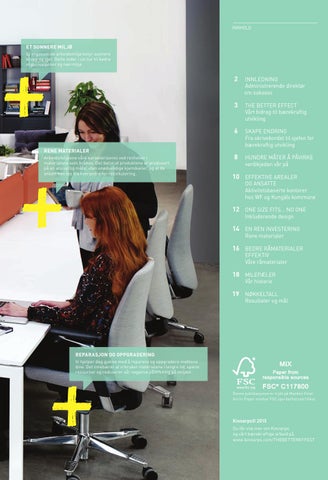 Kinnarps Group 家具目录 · THE BETTER REPORT 2015 - 挪威 第 7 页