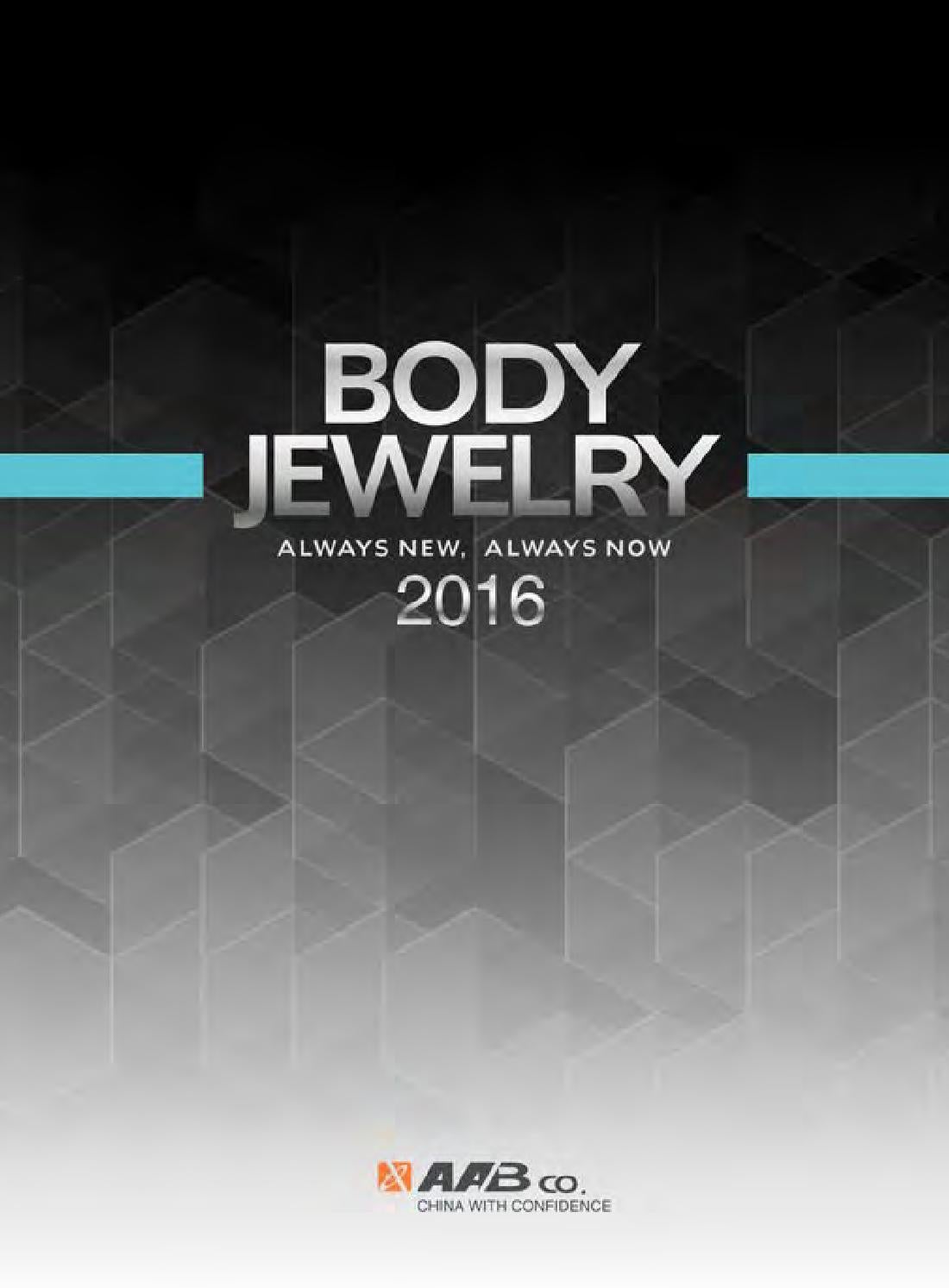 2016 Body Piercing Jewelry Catalog by AAB Co. Issuu