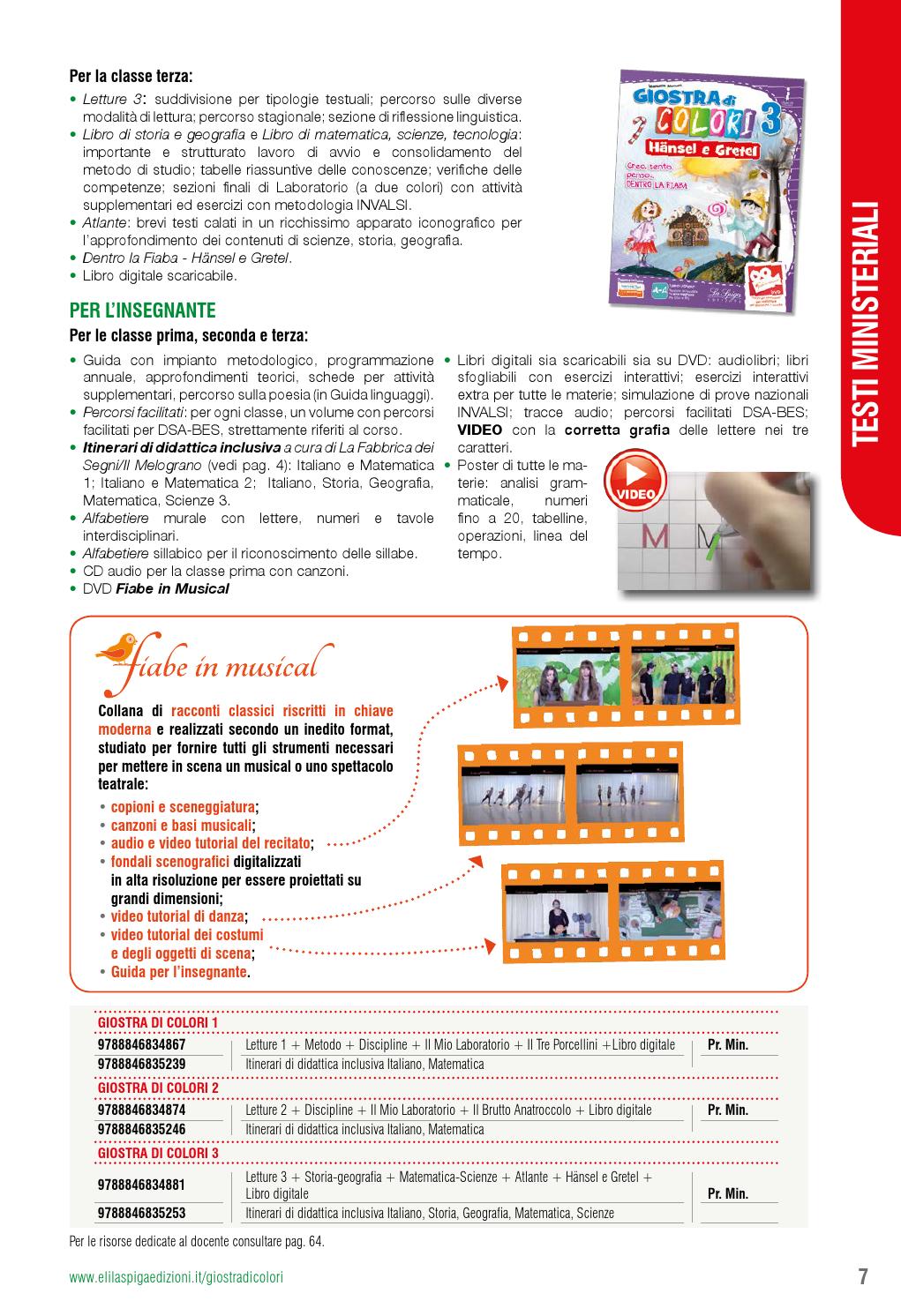 Programmazione Annuale Classe Terza Primaria Metodologia