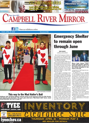 Campbell River Mirror, April 29, 2016 by Black Press Media Group