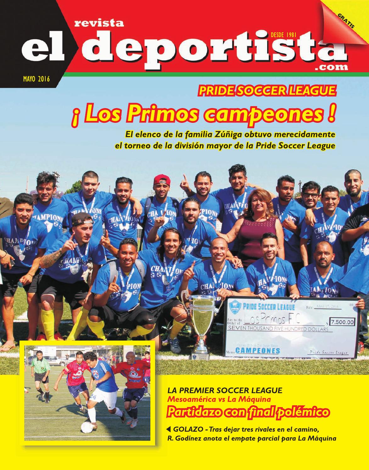 Revista El Deportista Mayo 2016 by el deportista Issuu