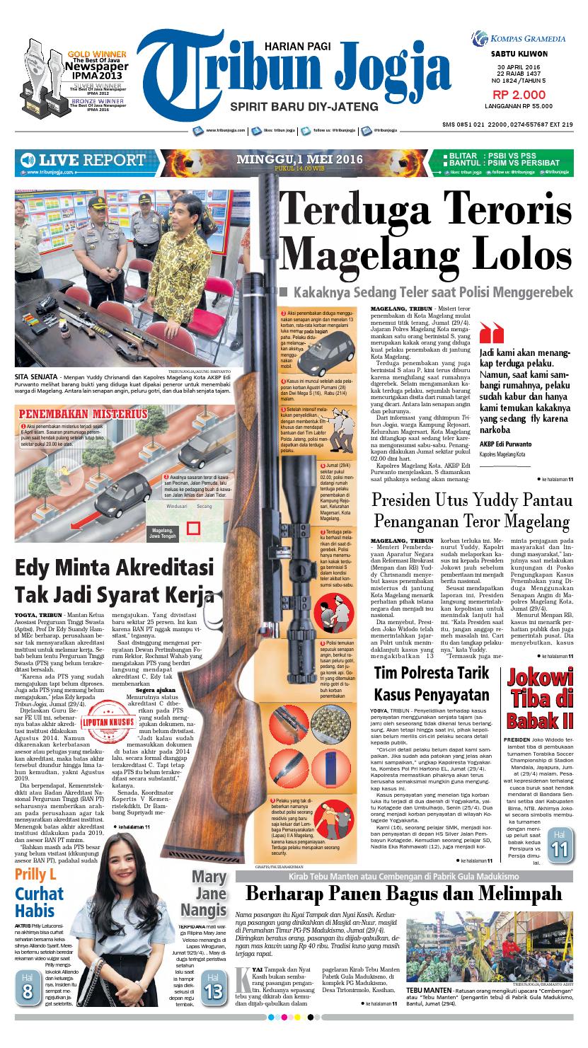 Tribunjogja 30 04 2016 By Tribun Jogja Issuu