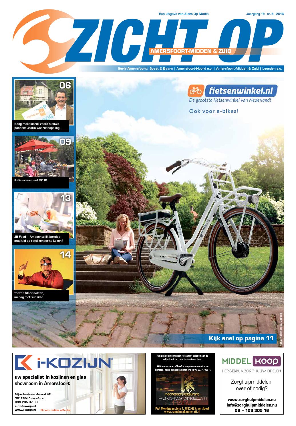 Zicht Op Amersfoort - Editie Amersfoort-Midden \u0026 Zuid - 201605 by Aristo  Media - Issuu