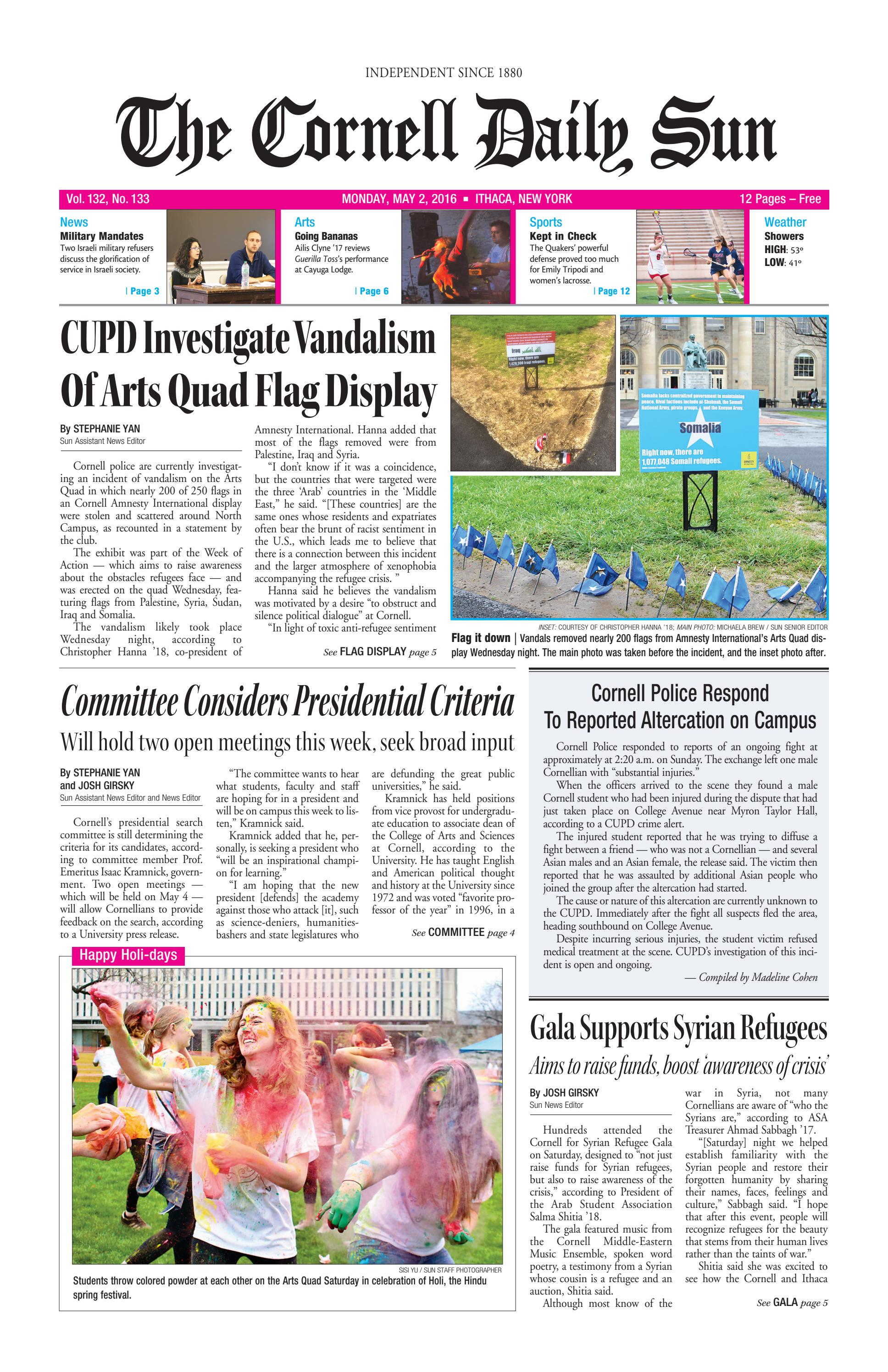 05 02 16 entire issue hi res by The Cornell Daily Sun - Issuu