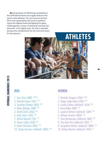 The Red Bull Cliff Diving World Series 16 By Red Bull Media House Issuu