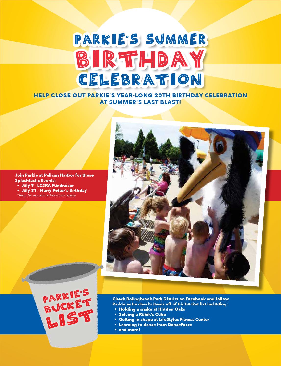 2016 summer program guide by bpd issuu summer birthday in the park flyer