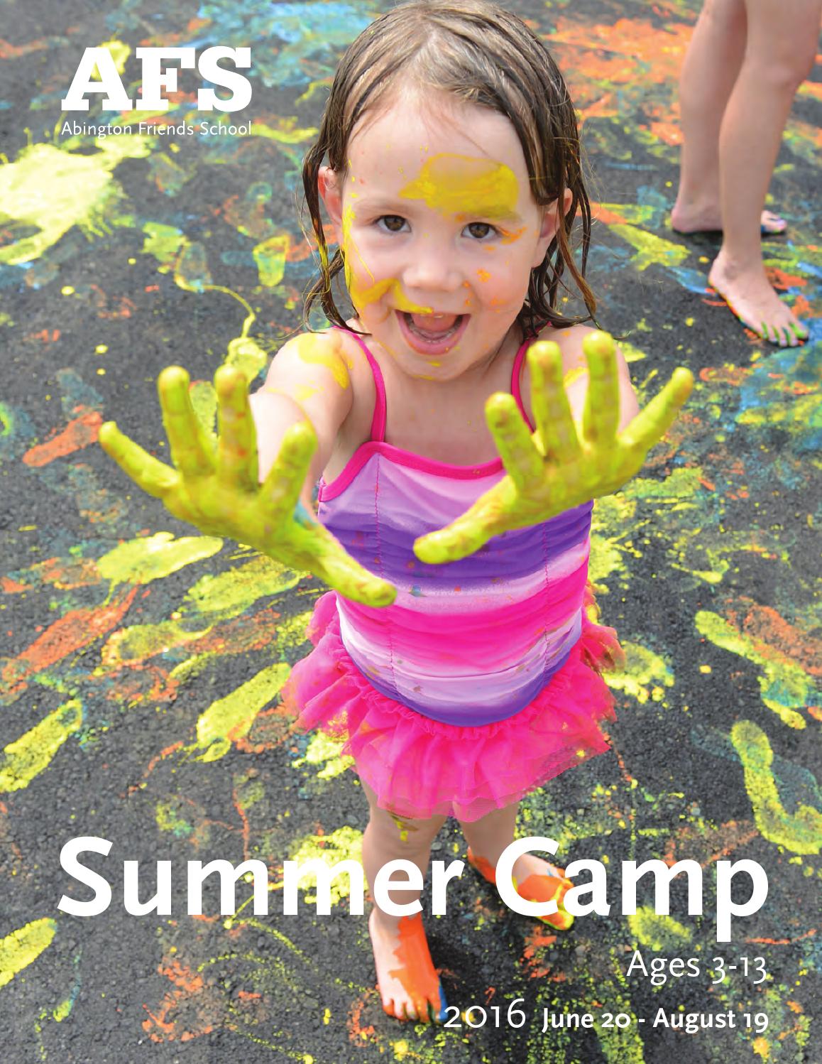AFS Summer Camps 2016 by Abington Friends School Issuu