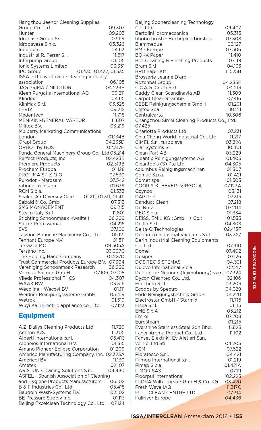 Issa interclean catalogue 2016 by RAI Amsterdam Issuu