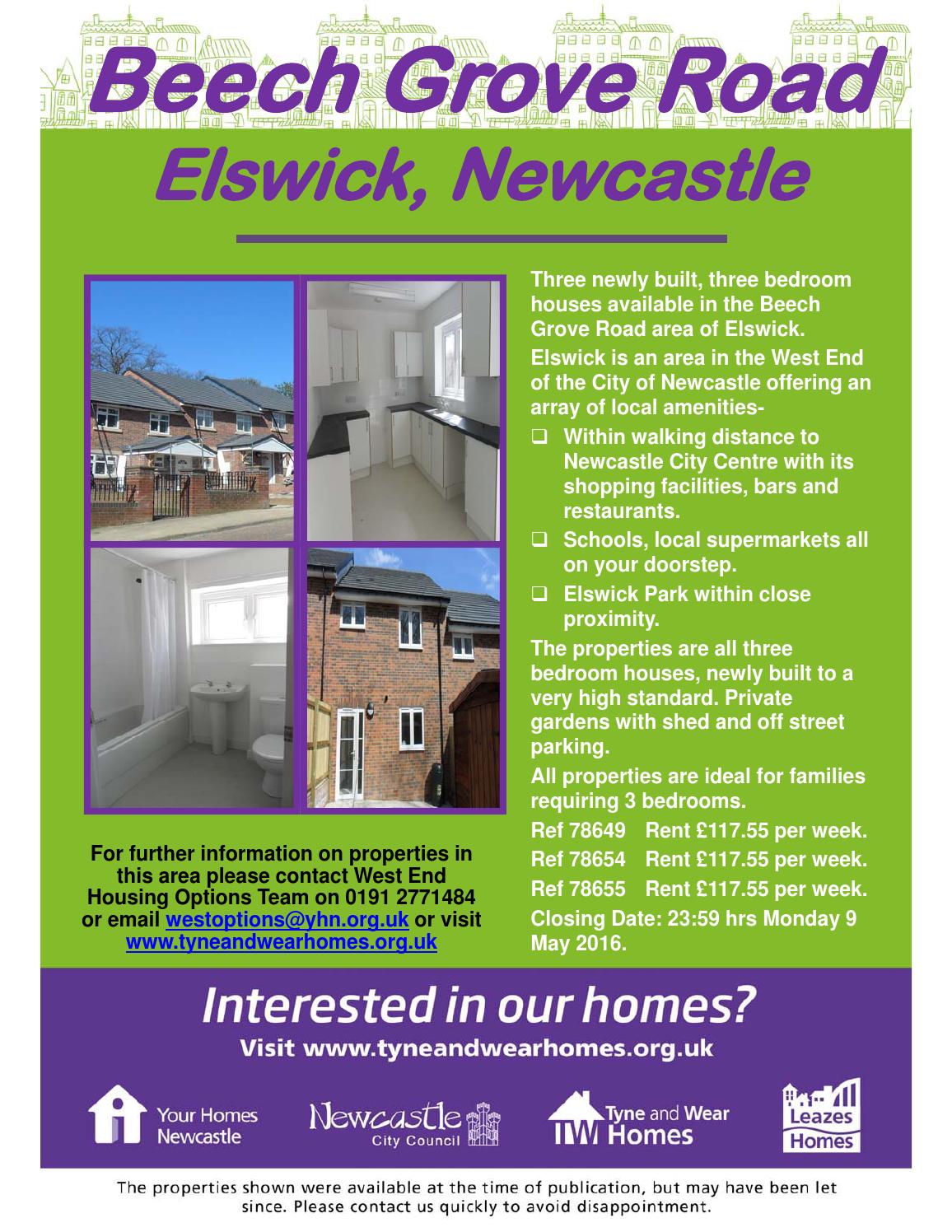 Beech Grove Road properties by Your Homes Newcastle Issuu