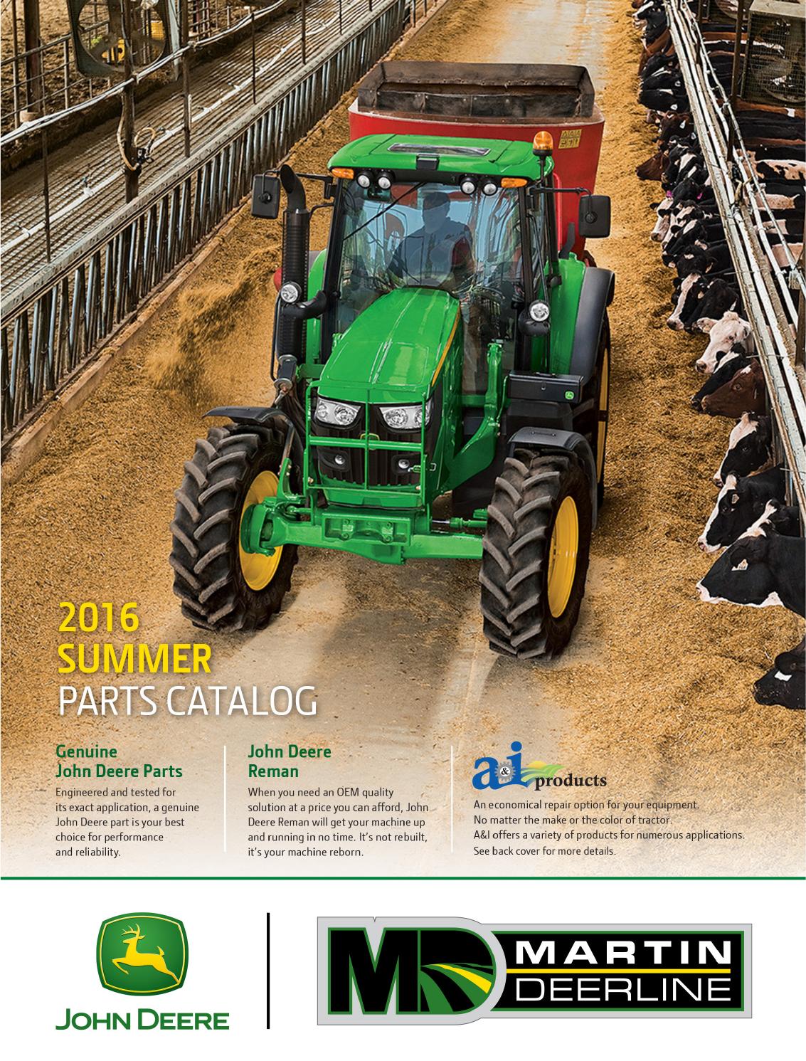 2016 Martin Deerline JD Summer Parts Catalog by Martin Deerline Issuu