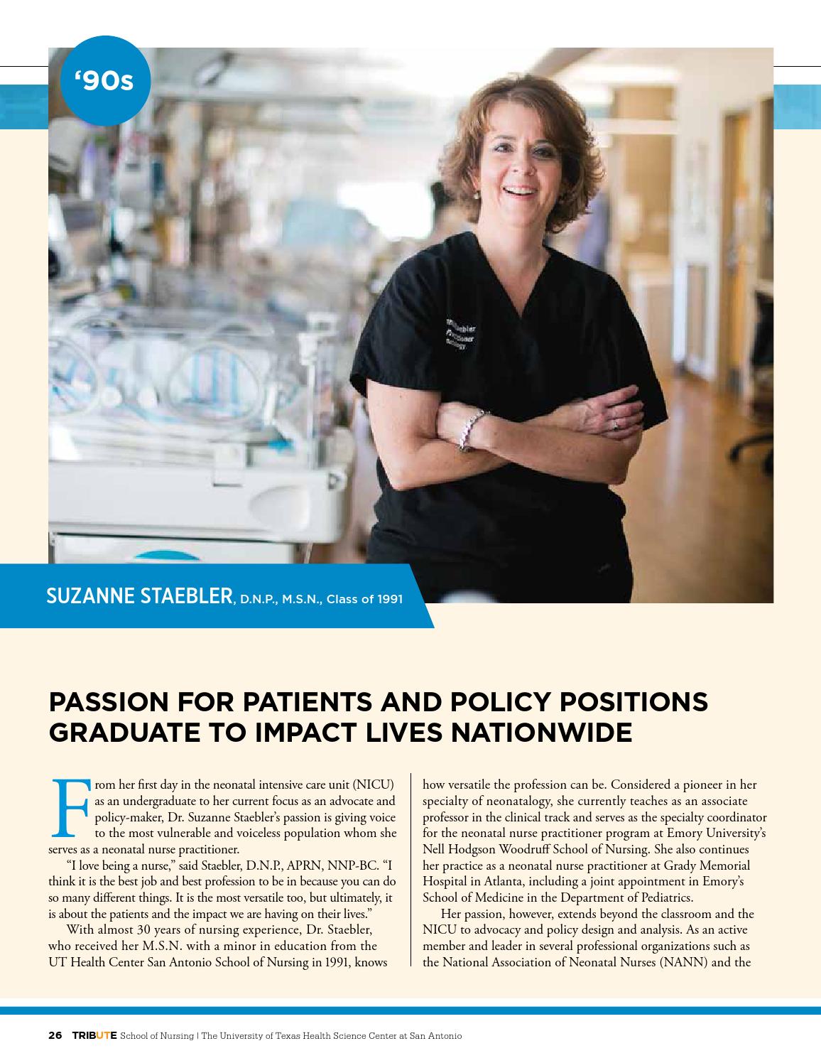 Tribute magazine 2016 by UT Health San Antonio Issuu