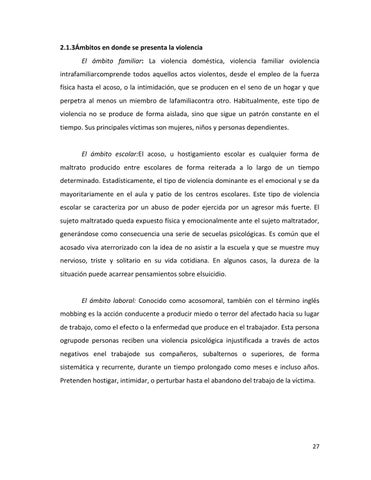 La incidencia de la violencia escolar en el rendimiento académico en ...