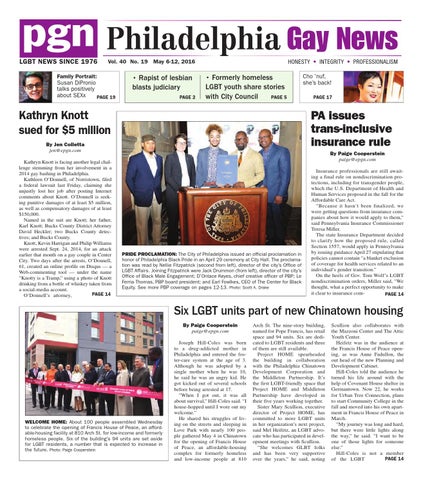 PGN May 6 - 12, 2016 by The Philadelphia Gay News - Issuu