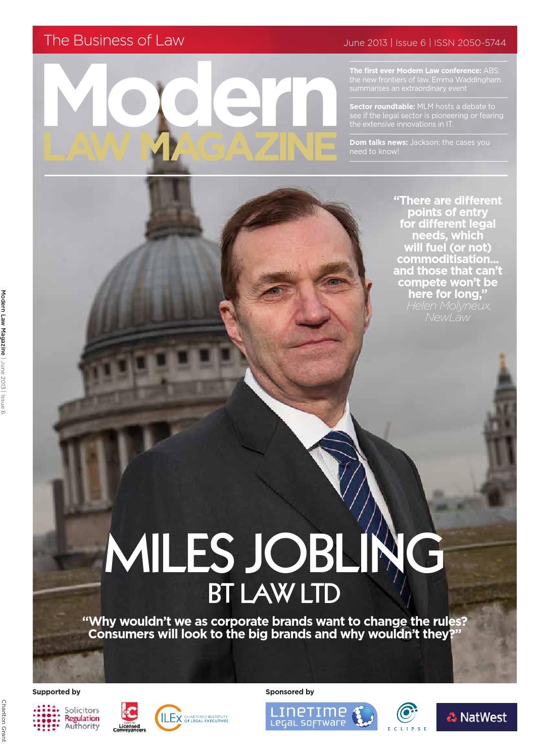 Modern Law Magazine Issue 6 by Charlton Grant Issuu