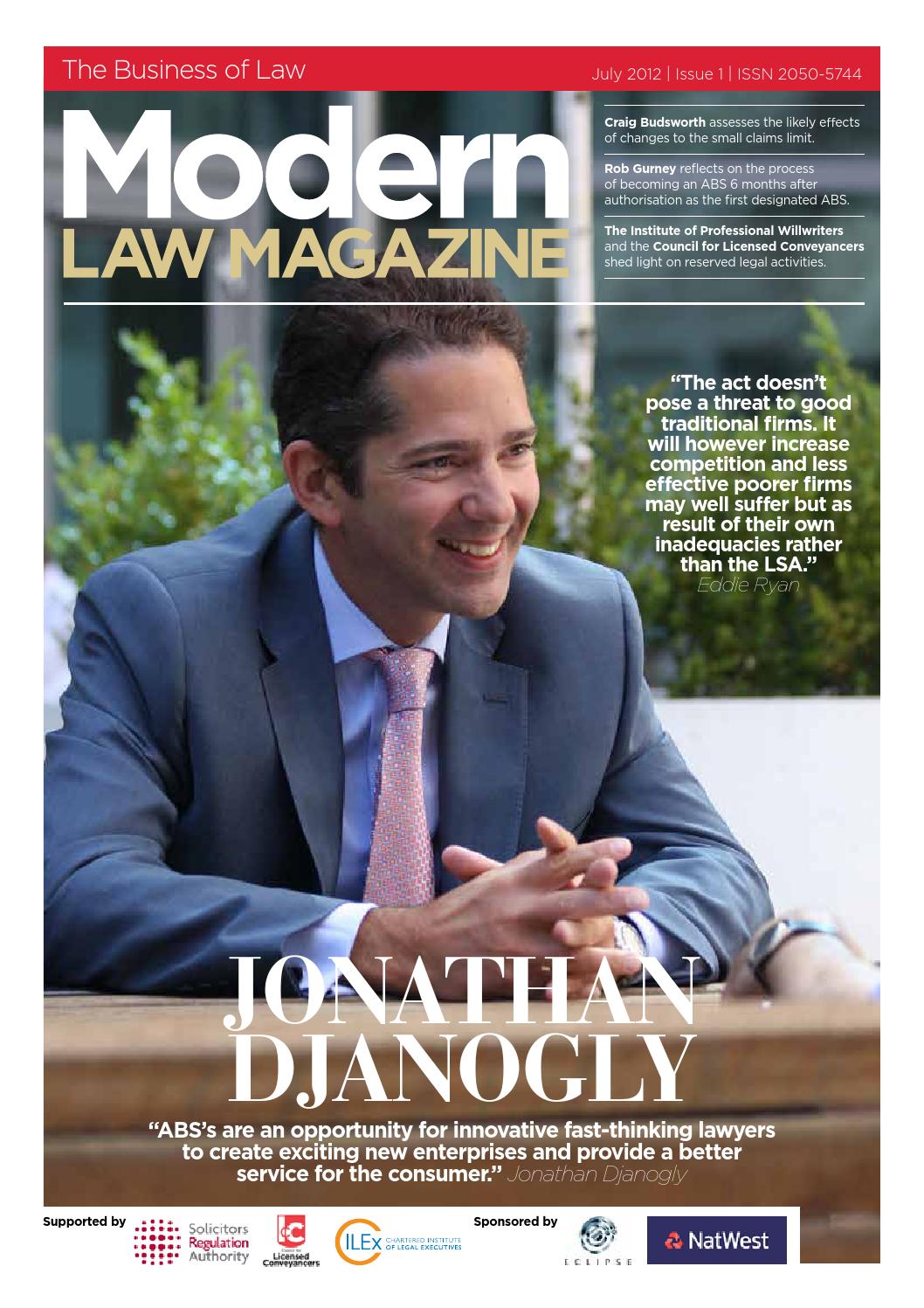 Modern Law Magazine Issue 1 by Charlton Grant Issuu