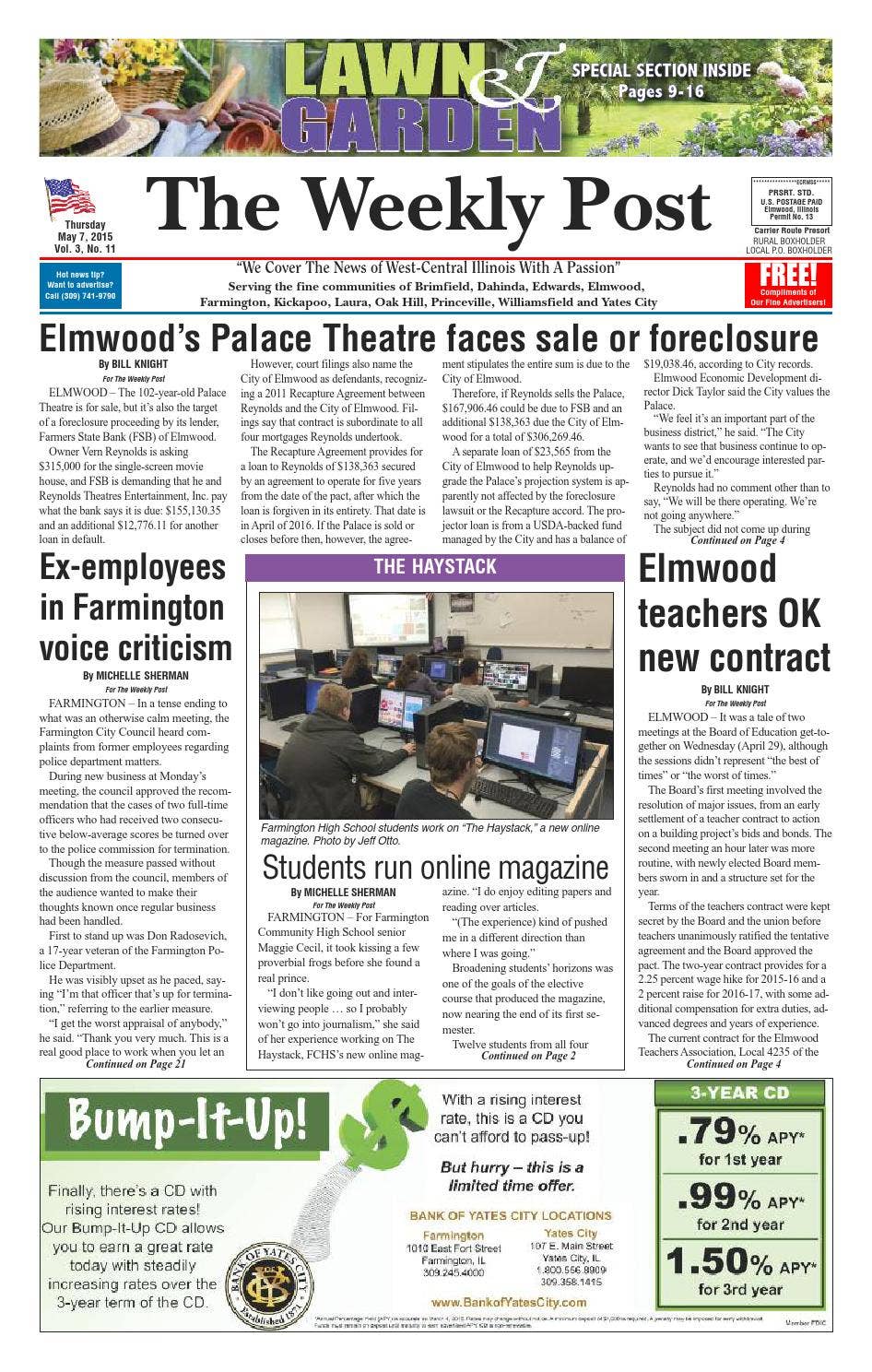 The Weekly Post 5/7/15 by The Weekly Post - Issuu