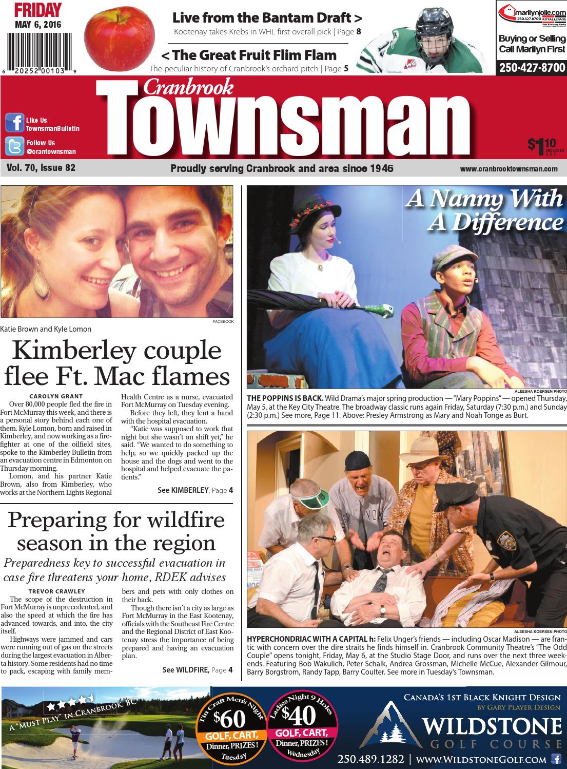 Cranbrook Daily Townsman, May 06, 2016 by Black Press Media Group - Issuu