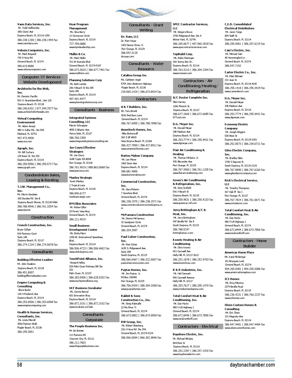 Daytona Beach Regional Chamber Of Commerce Er S Guide By Zgraph Daytona Beach Regional Chamber Of Commerce Er S Guide