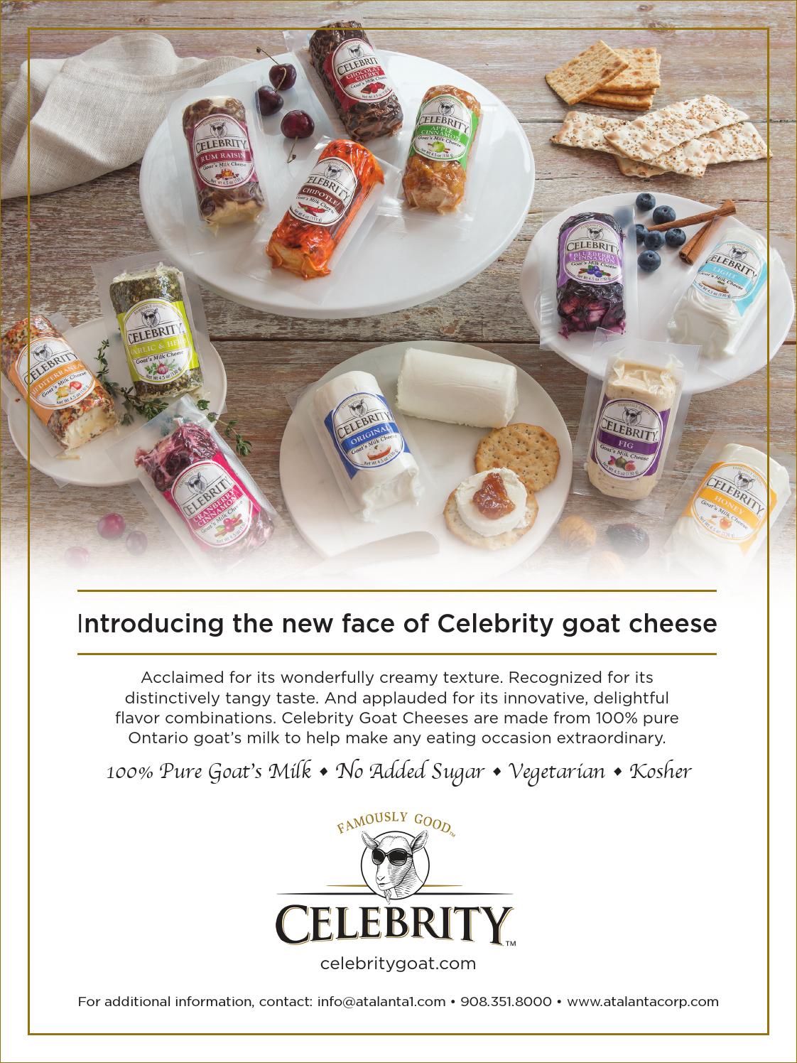 Celebrity Goat Cheese POS 2016 by Atalanta Corp. Issuu