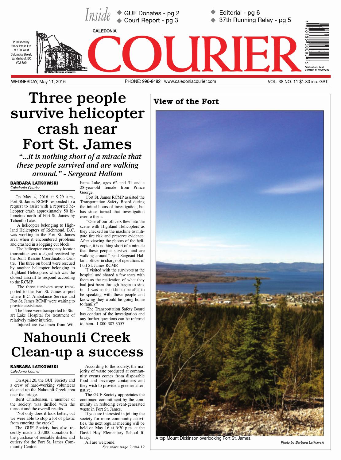 Caledonia Courier, May 11, 2016 by Black Press Media Group Issuu