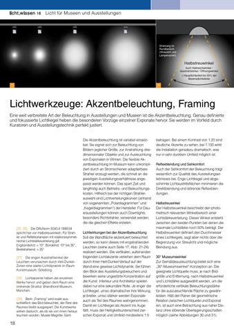 licht.wissen 18 „Licht für Museen und Ausstellungen" 第 18 页