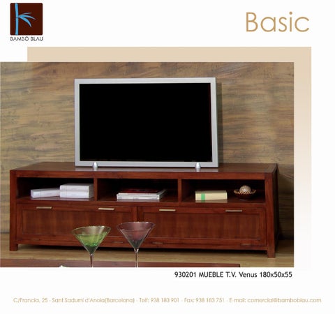 Servitel 家具目录 · Mobiliario bambo blau basic 第 24 页