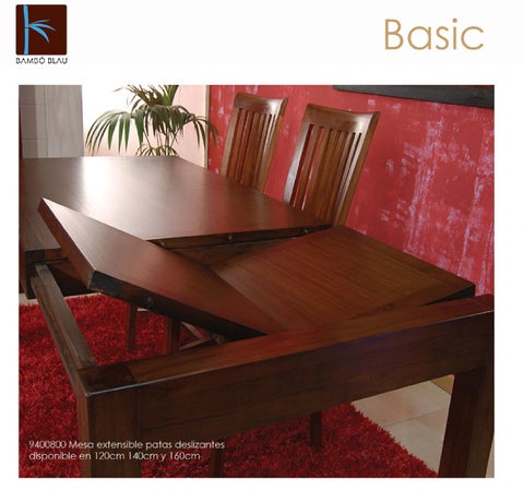 Servitel 家具目录 · Mobiliario bambo blau basic 第 6 页