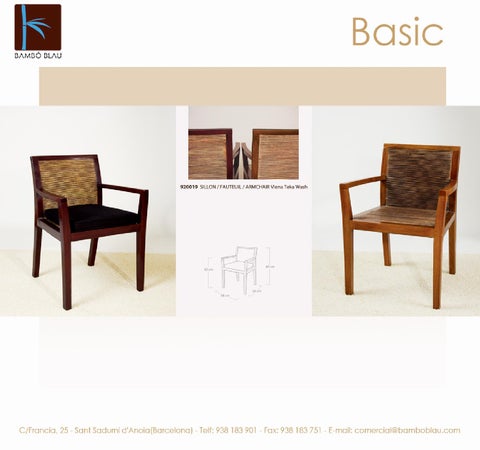 Servitel 家具目录 · Mobiliario bambo blau basic 第 9 页