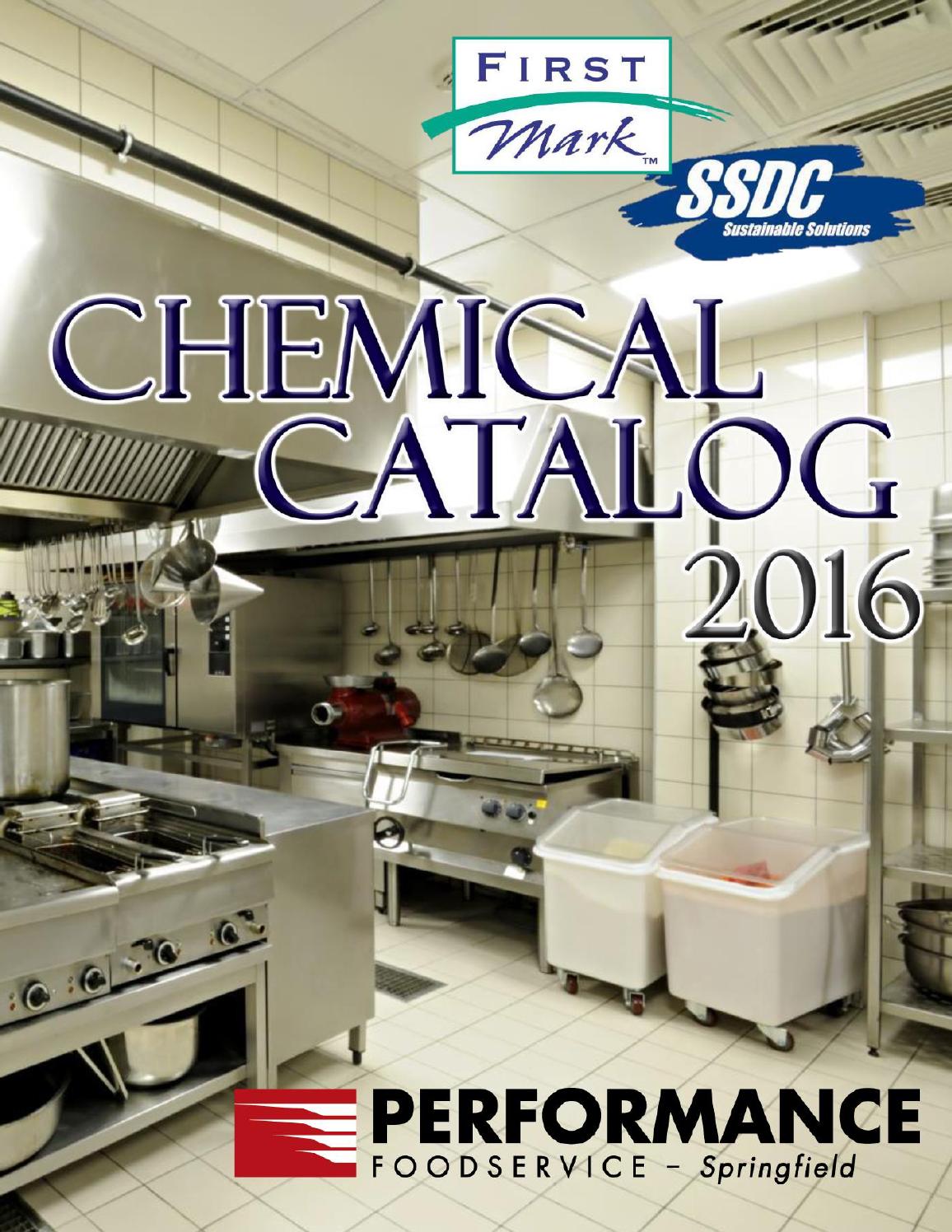 First Mark Chemical Catalog 2016 by Performance Foodservice Issuu