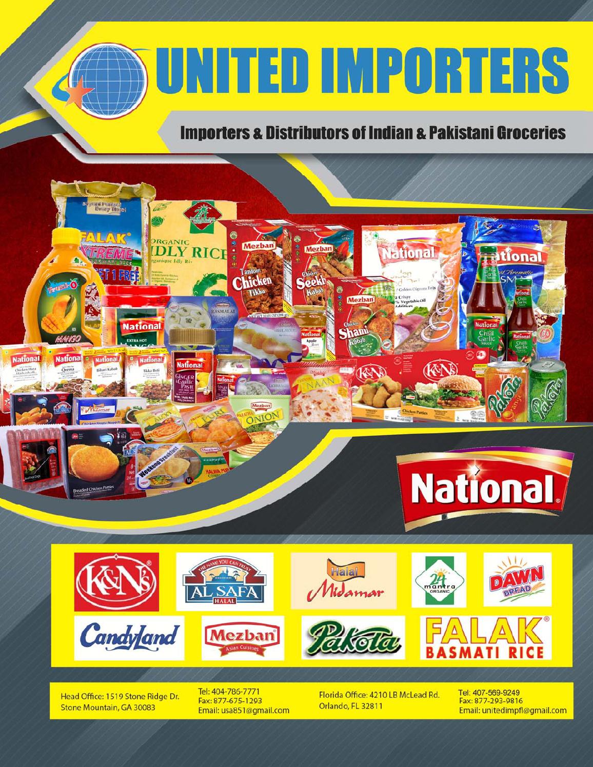 United Importers Catalog by Desi Express Magazine Issuu