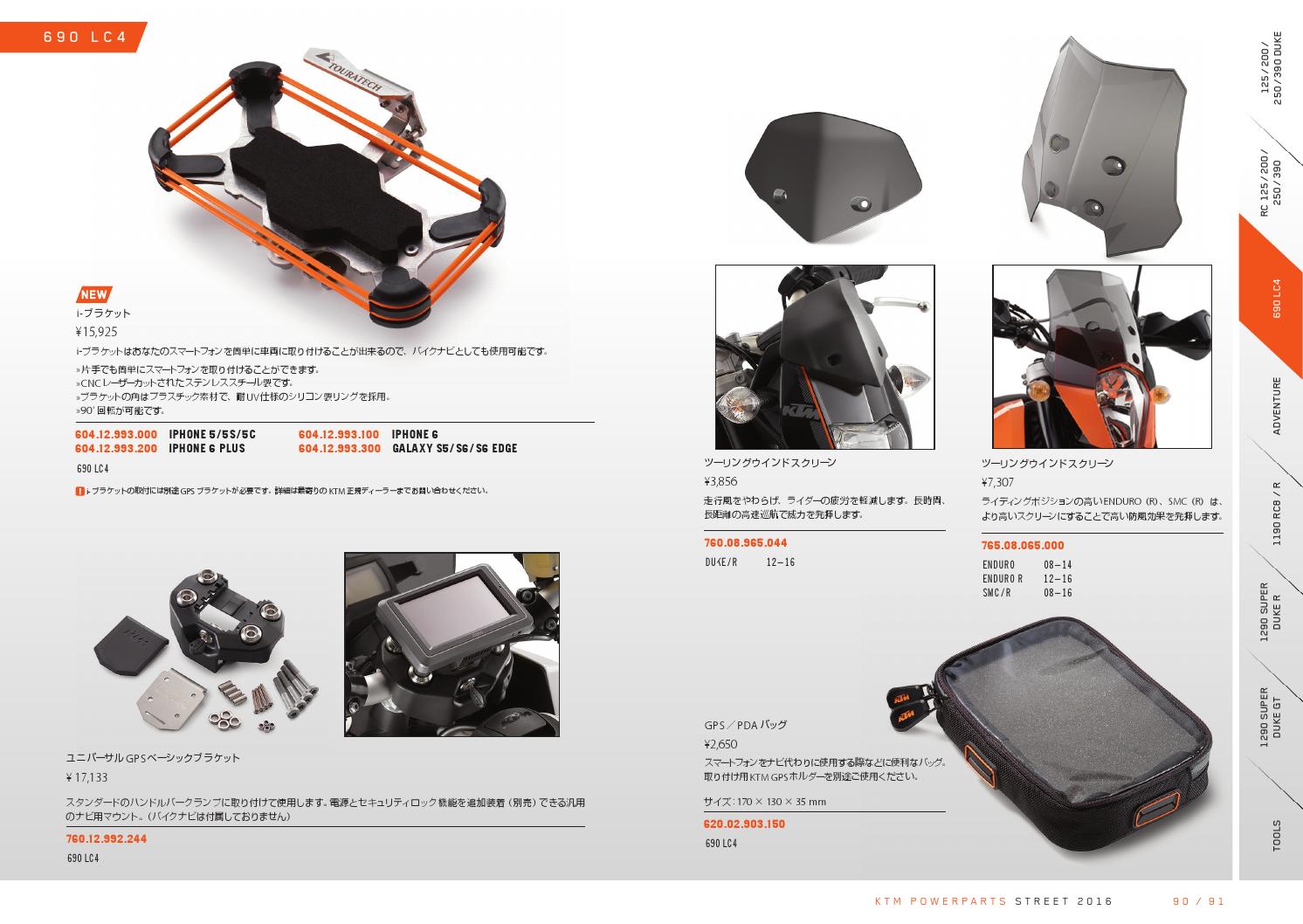 KTM PowerParts Street Catalog 2016 JP by KTM GROUP - Issuu