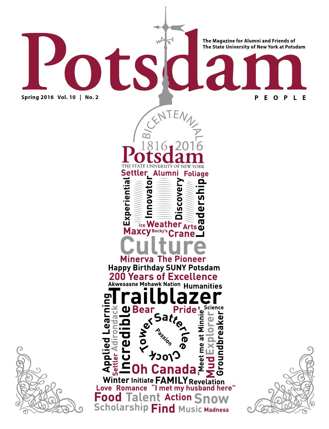 Potsdam People Spring 2016 by SUNY Potsdam Issuu