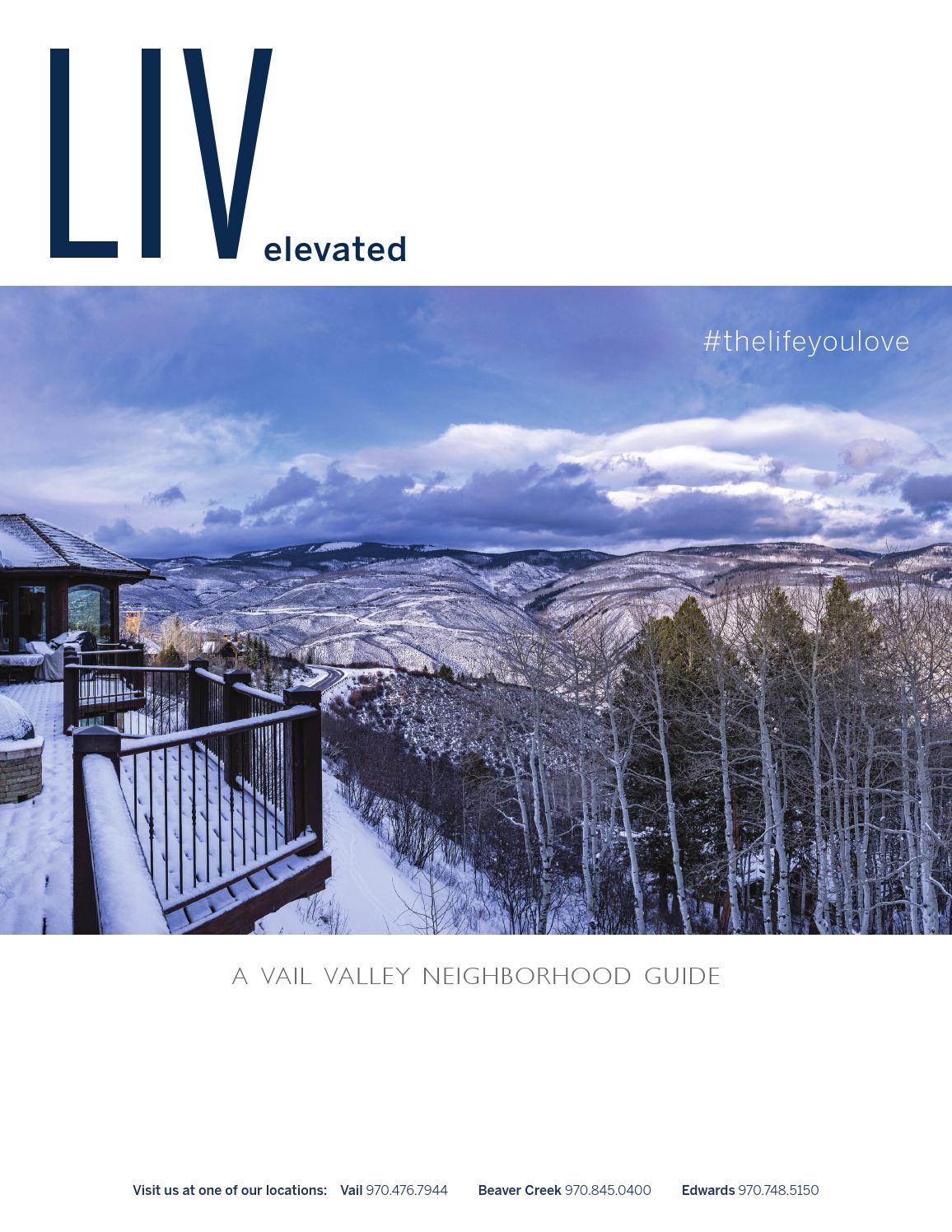 Vail Valley Neighborhood Guide by LIV Sotheby's International Realty
