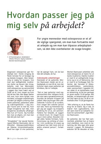 smerter ved osteoporose smerter ved osteoporose