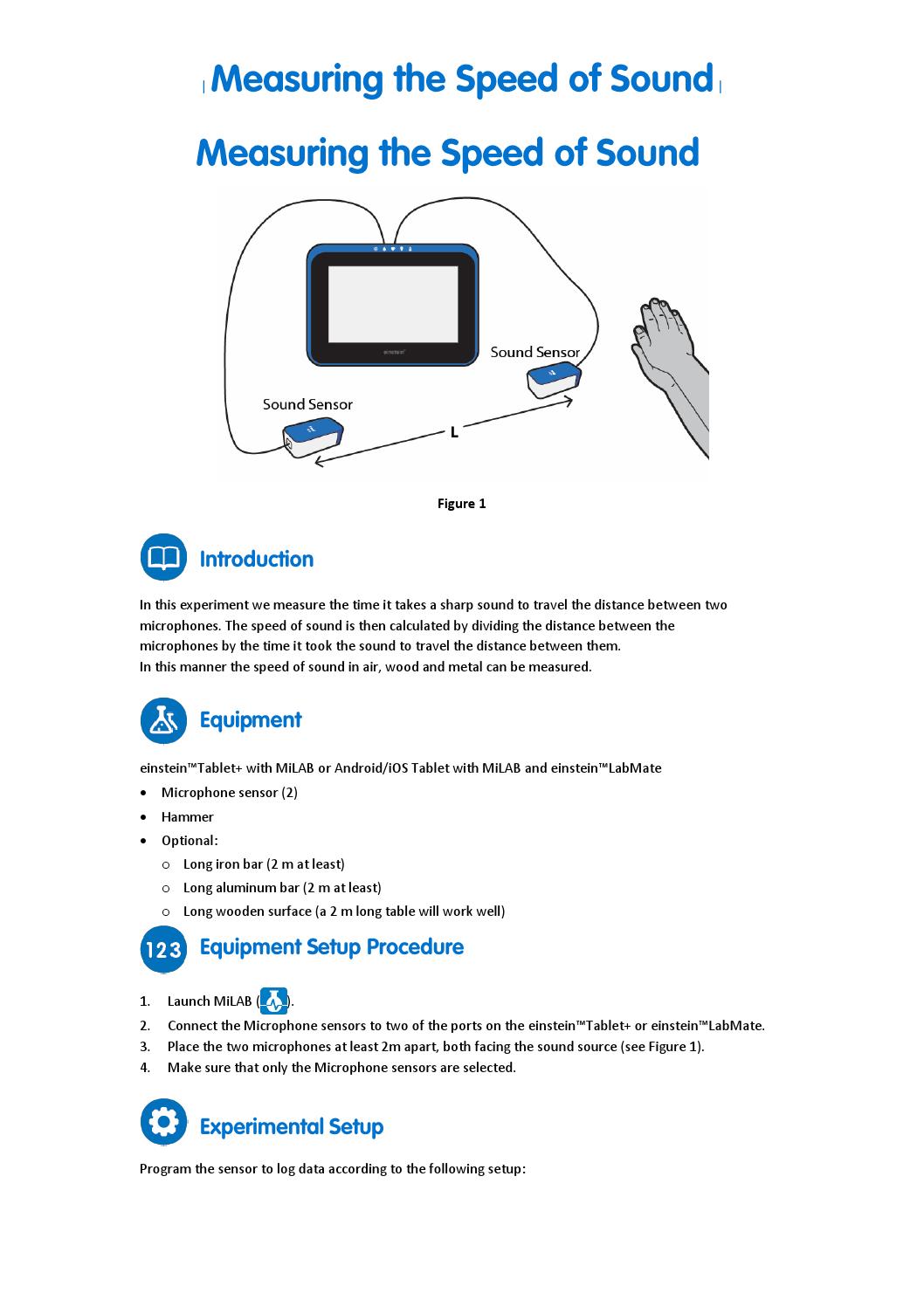 Measuring the Speed of Sound by Fourier Education Issuu