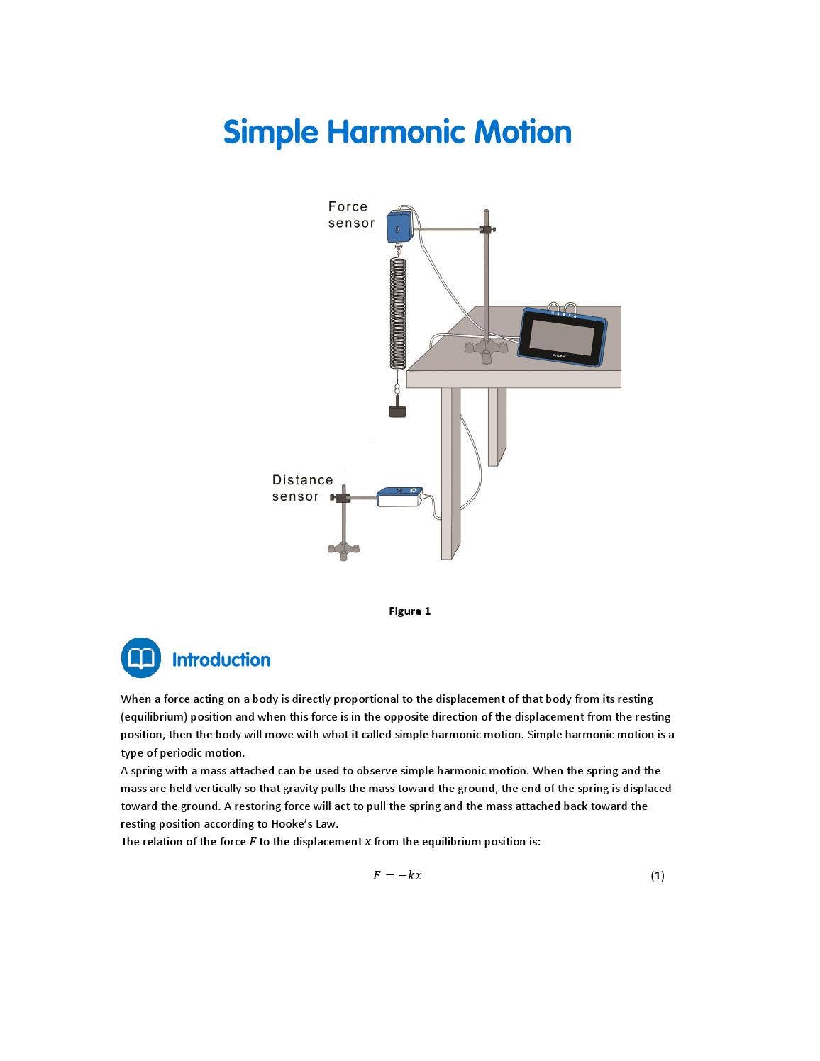 Simple Harmonic Motion by Fourier Education - Issuu