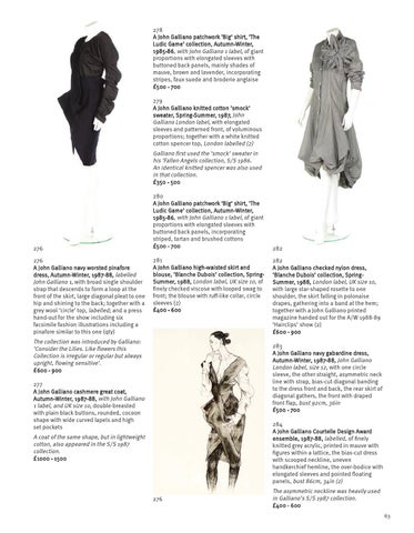 【Galliano】S/S Blouse archive Kerry Taylor Auctions by Jamm Design Ltd - Issuu
