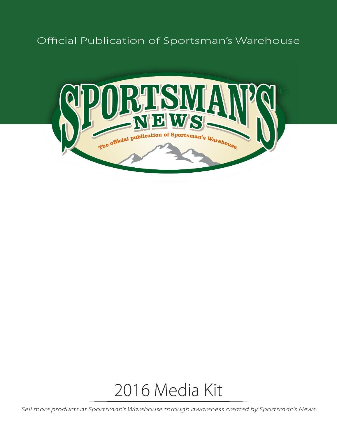 Sportsman's News Magazine 2016 Media Kit by Sportsman's News Issuu