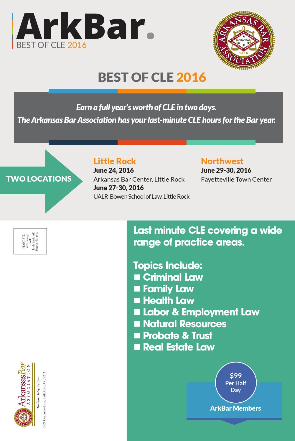 Best of CLE 2016 by Arkansas Bar Association Issuu