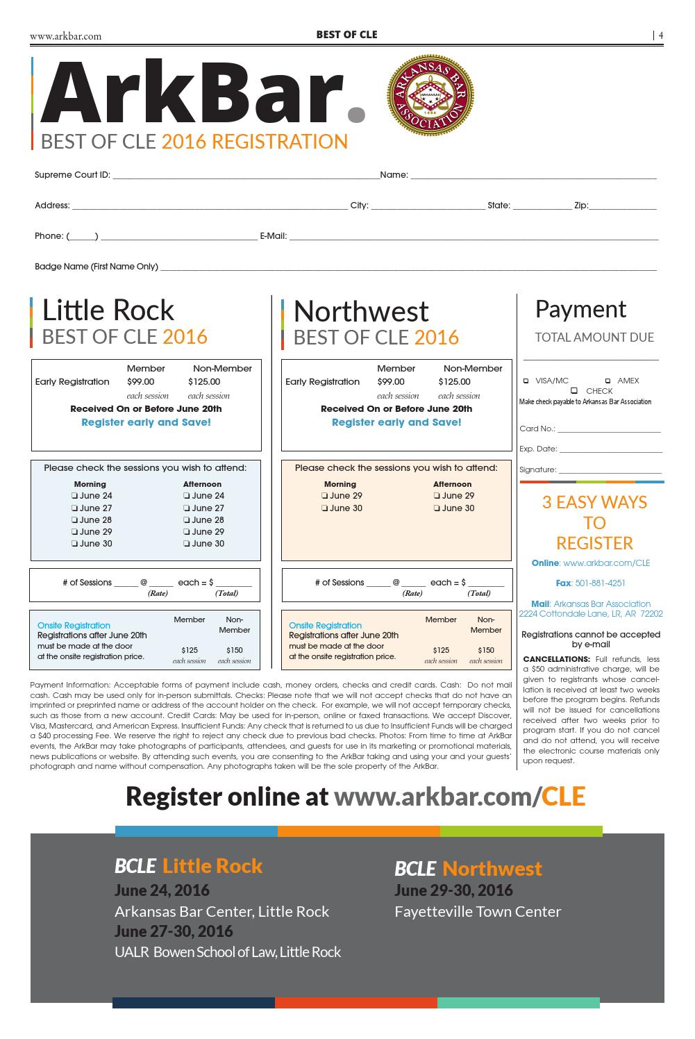 Best of CLE 2016 by Arkansas Bar Association - Issuu Best of CLE 2016 by Arkansas Bar Association - Issuu