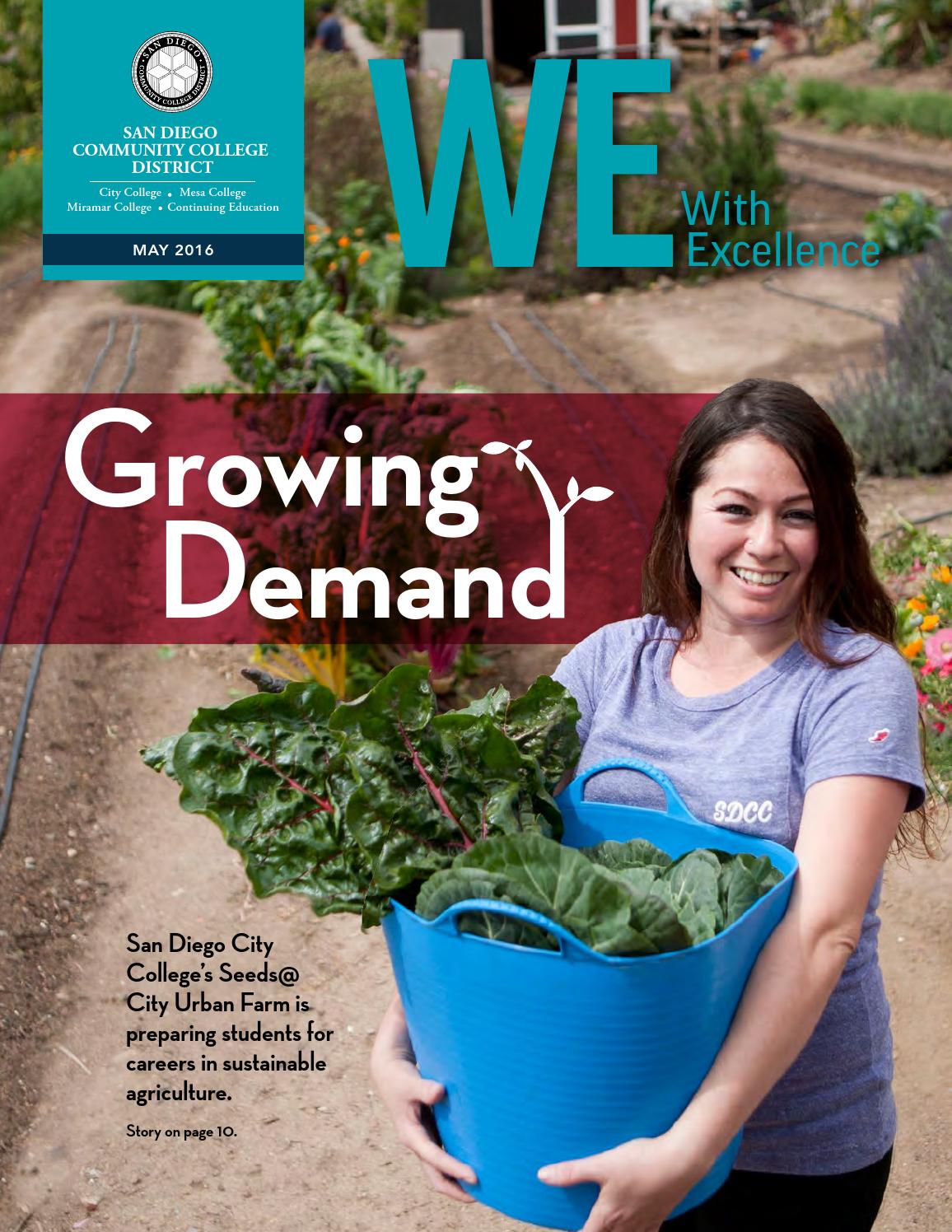 WE May 2016 by San Diego Community College District Issuu