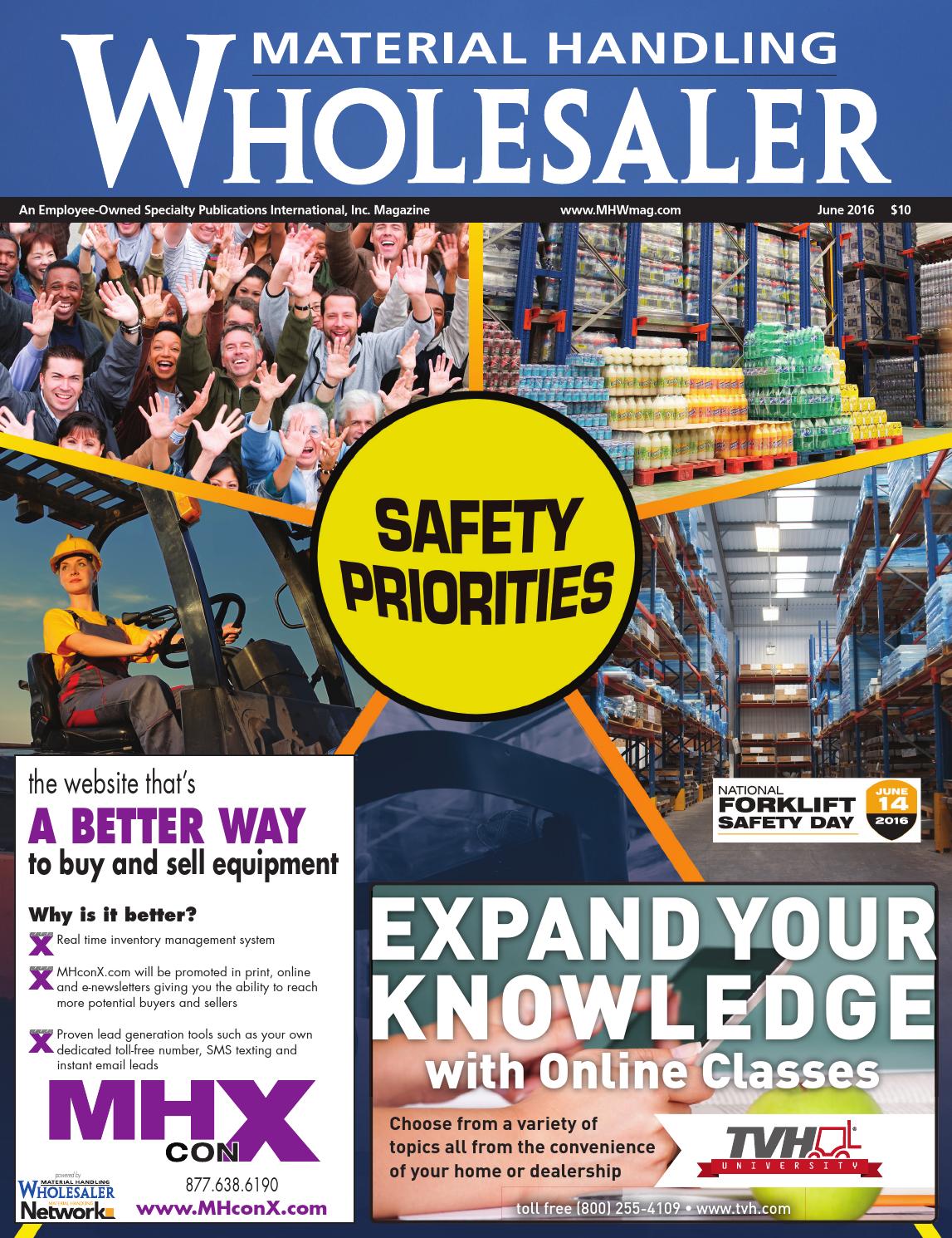 Material Handling Wholesaler June 2016 by Material Handling Wholesaler