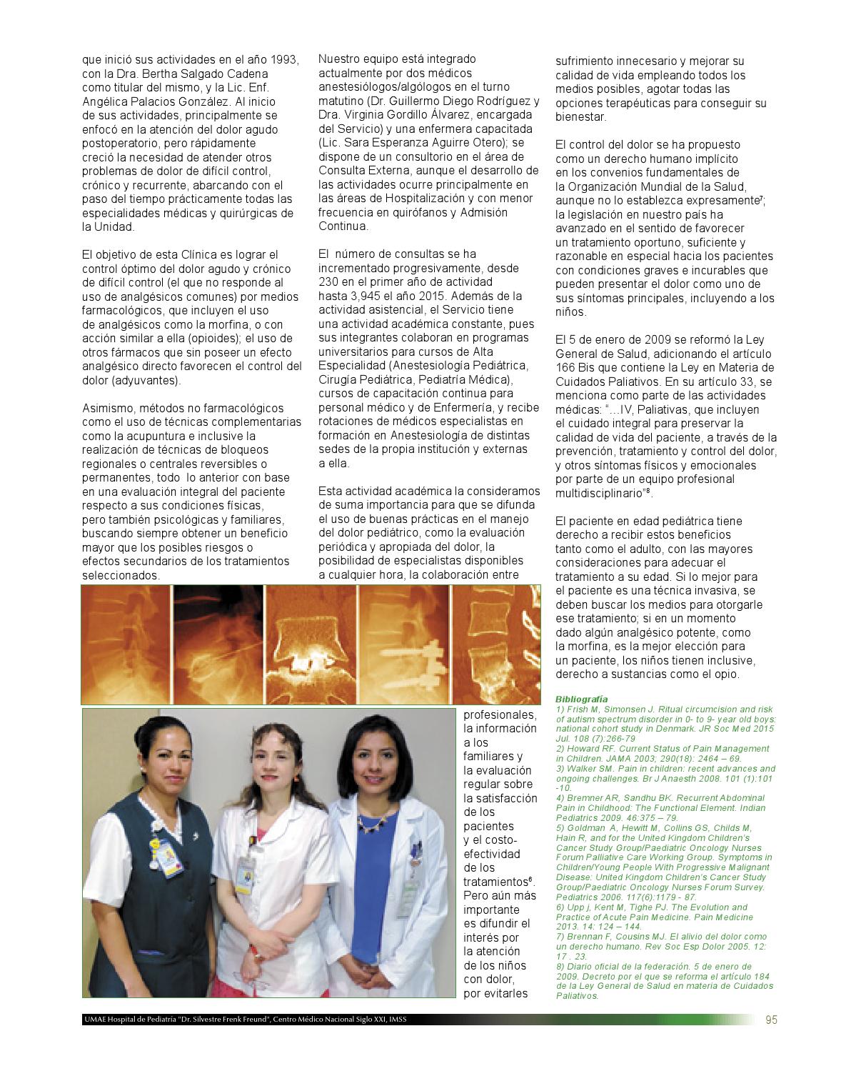 Medicos especialistas en manejo del dolor