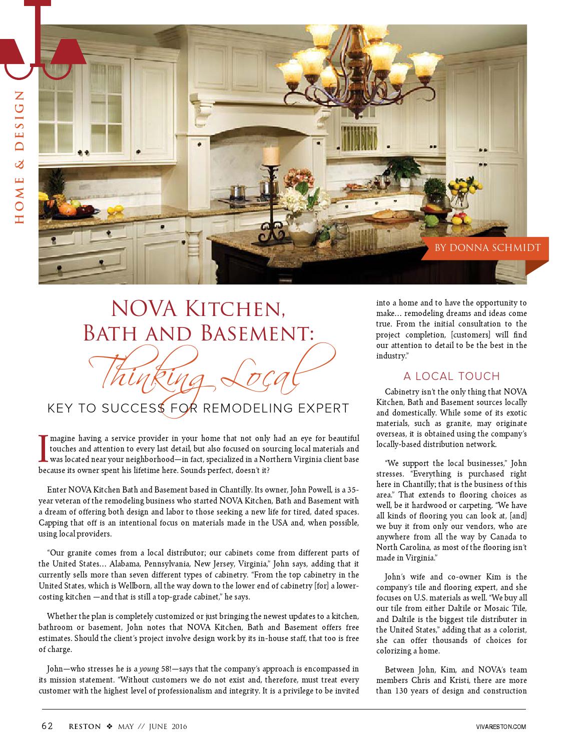 Viva Reston Lifestyle Magazine May June 2016 By Johnny Hanna Issuu