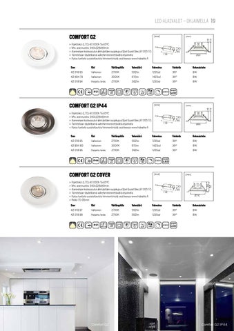 OEM International 灯饰目录 · 01 LED alasvalot 第 7 页