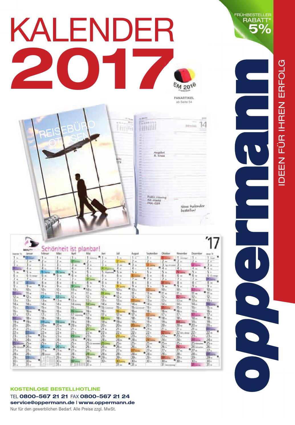 Oppermann Kalender 2017 by HACH GmbH & Co KG - Issuu