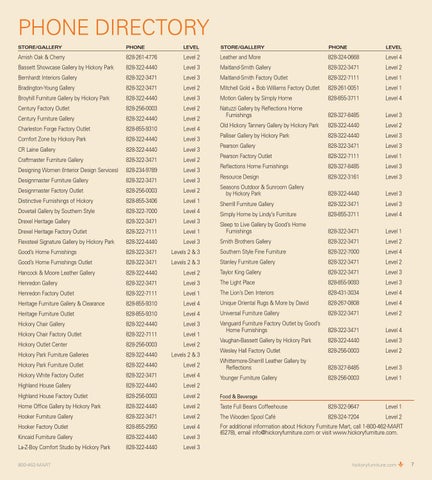 Hickory 家具 Mart Buying 指南 2016 第 9 页
