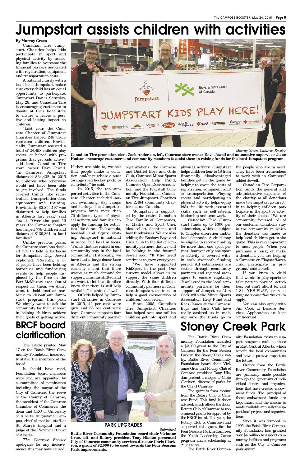 May 24, 2016 Camrose Booster by The Camrose Booster - Issuu