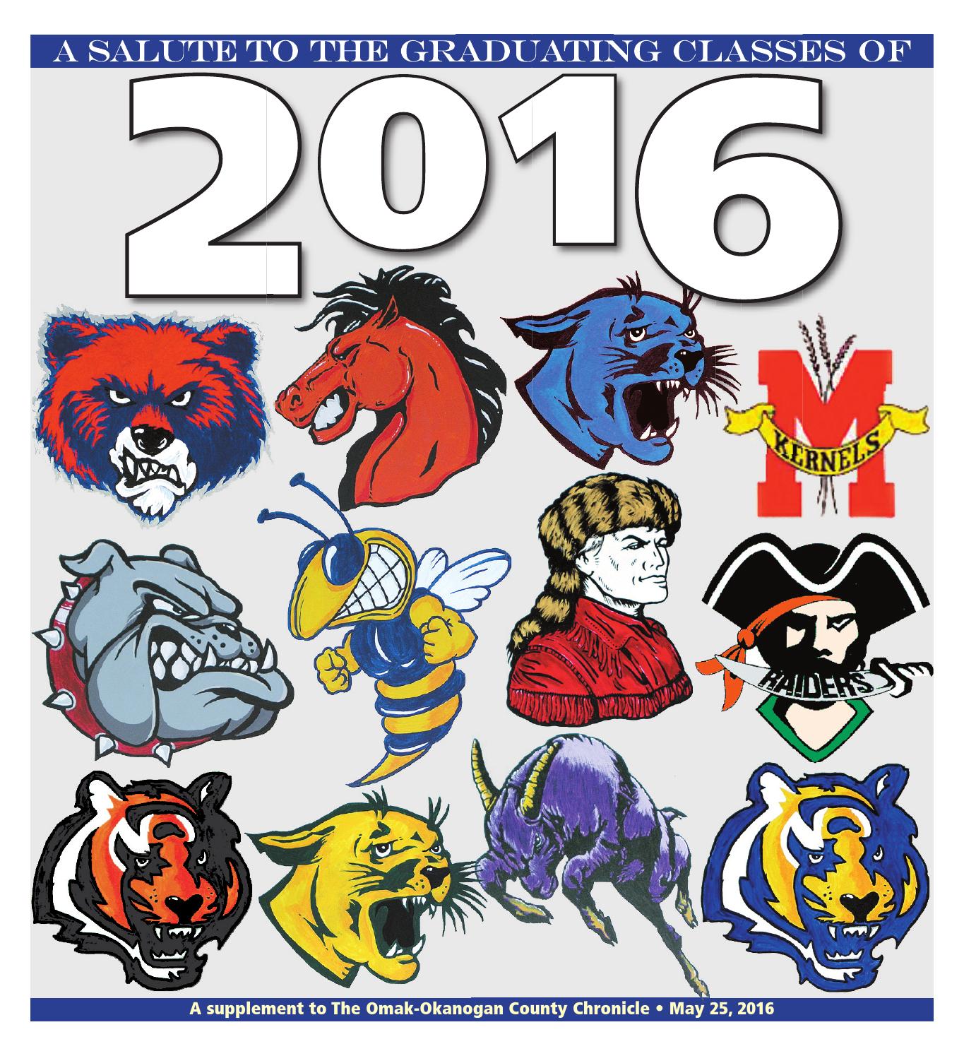 Graduation 2016 by The OmakOkanogan County Chronicle Issuu