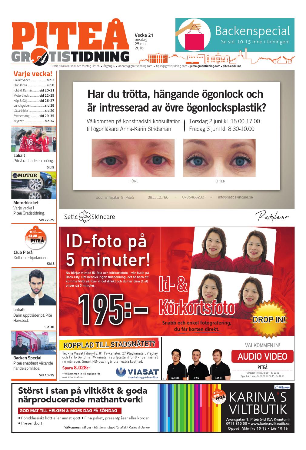 Pite� Gratistidning med Lakkap�� bilaga by Svenska 
